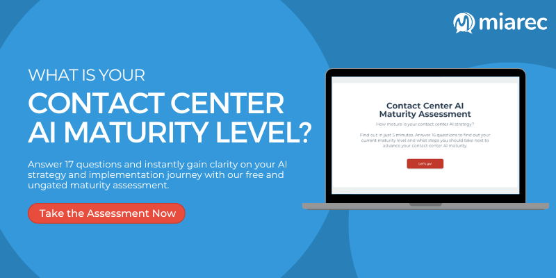 Contact Center Maturity Assessment 08112025